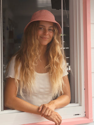 Image of Cupola Bucket Hat in Candy Stripe