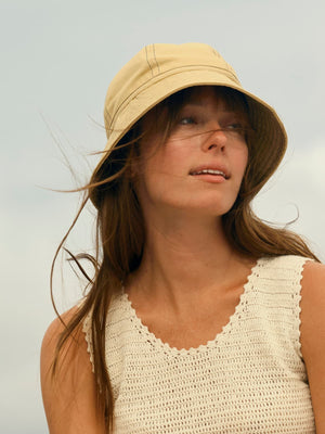 Image of Cupola Bucket Hat in Sand