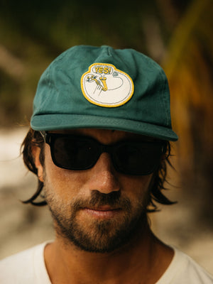 Image of Dude Yes Hat in Rover Green