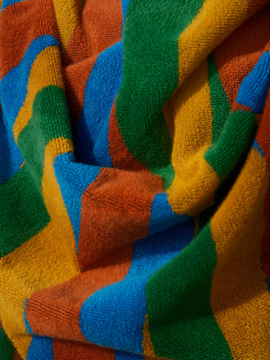 Image of Elastic Towel in Color Band