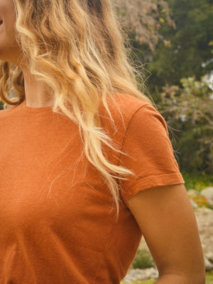 Image of Essential Tee in Cognac