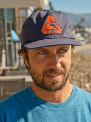 Image of Fair Wind Patch Hat in Faded Navy