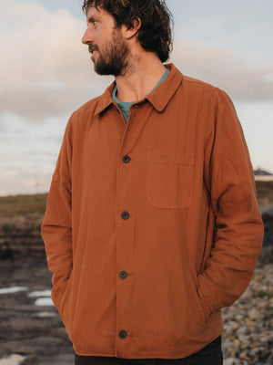 Image of Fall Deck Jacket in Deep Tan