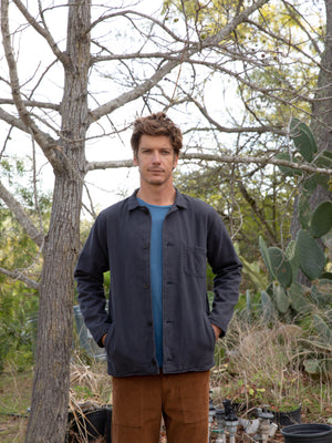 Image of Fall Deck Jacket in Faded Navy