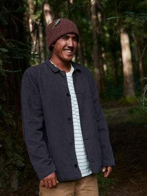 Image of Fall Deck Jacket in Faded Navy