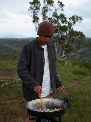 Image of Fall Deck Jacket in Faded Navy