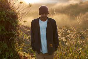 Image of Fall Deck Jacket in Faded Navy