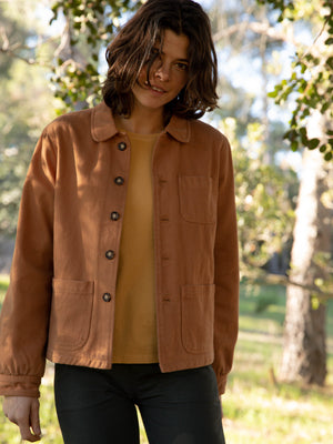 Image of Fall Painter Jacket in Redwood