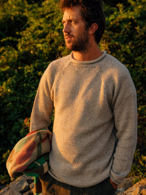 Image of Fisherman Sweater in Natural