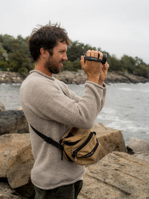 Image of Fisherman Sweater in Natural