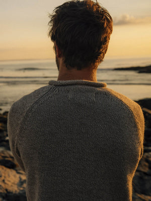 Image of Fisherman Sweater in Natural