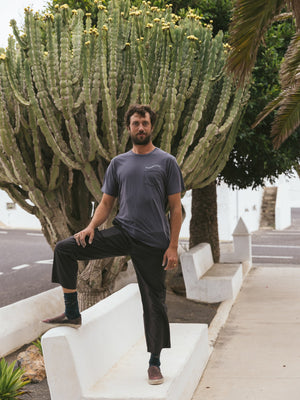 Image of Flowmaster Tee in Faded Navy