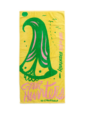 Image of Gnarhunters Thomas Campbell Towel in Yellow