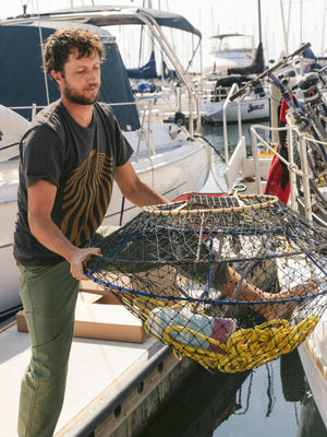 Gold Ra Tee - S - Mollusk Surf Shop - description