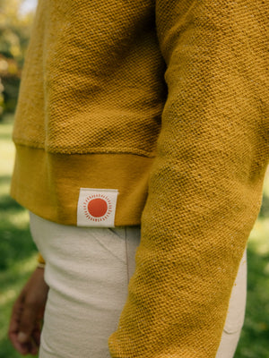 Image of Golden Hour Pullover in Mustard