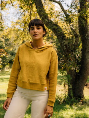 Image of Golden Hour Pullover in Mustard