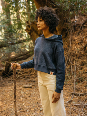 Image of Golden Hour Pullover in Navy Indigo