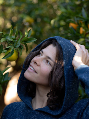 Image of Golden Hour Pullover in Navy Indigo