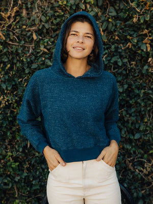 Image of Golden Hour Pullover in Navy Indigo