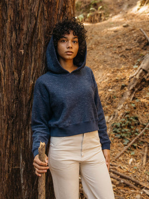 Image of Golden Hour Pullover in Navy Indigo