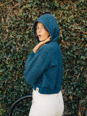 Image of Golden Hour Pullover in Navy Indigo