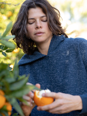 Image of Golden Hour Pullover in Navy Indigo