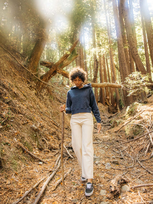 Image of Golden Hour Pullover in Navy Indigo