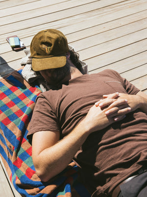 Image of Hemp Pocket Tee in Brown