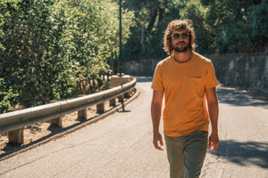 Image of Hemp Pocket Tee in Gold