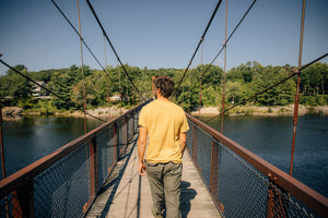 Image of Hemp Pocket Tee in Mustard