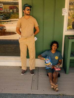 Image of Hemp Pocket Tee in Tan Earth