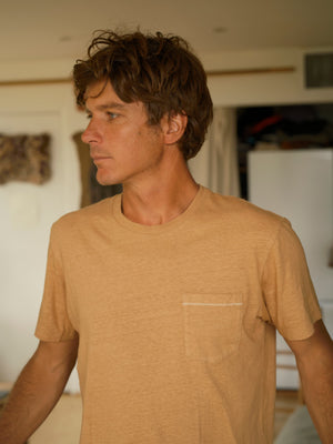 Hemp Pocket Tee - S - Mollusk Surf Shop