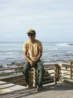 Image of Hemp Pocket Tee in Tan Earth