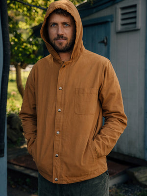 Hooded Deck Jacket - S - Mollusk Surf Shop