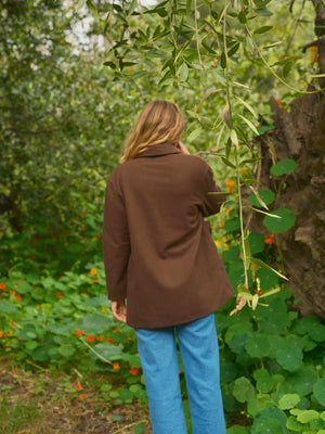 Image of Jacqueline Jacket in Malbec