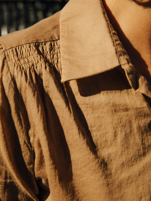 Image of Jane Shirt in Tan Earth