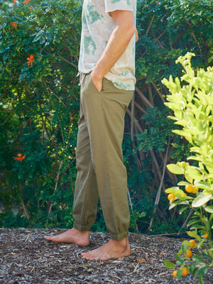 Image of Jeffrey Pants in Faded Mash Green
