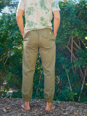 Image of Jeffrey Pants in Faded Mash Green