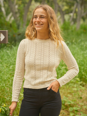 Image of Juliette Tee in Ecru