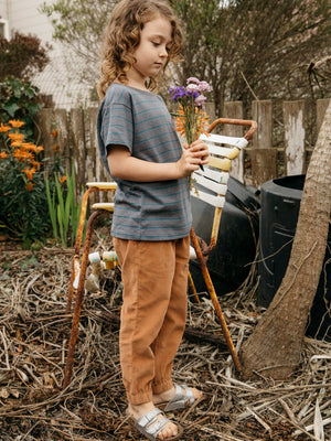 Image of Kids Dune Pants in Orange Earth