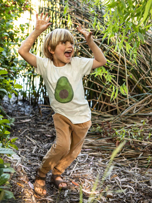 Image of Kids Dune Pants in Tan Earth