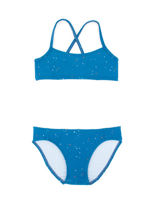 Image of Girls Bikini in Blue Cosmos