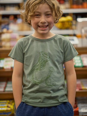 Image of Kids Jellyfish Tee in Wakame