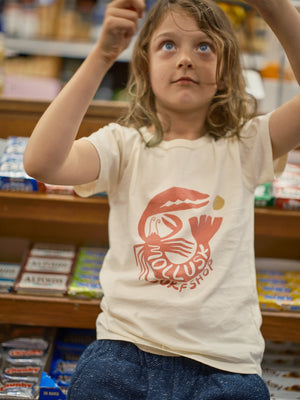 Kids Langostino Tee - 2yr - Mollusk Surf Shop - description