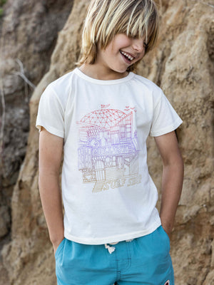 Image of Kids Shack Tee in Natural