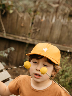 Image of Kids Sunsplash Hat in Gold