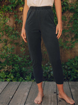 Image of Knit Laleh Pant in Faded Black