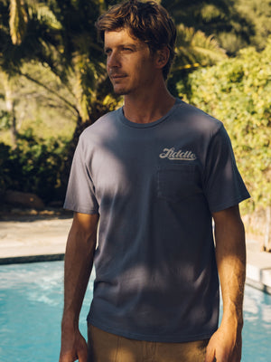 Image of Liddle Surfboards Tee in Graype