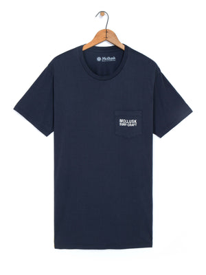 Image of Surf Craft Tee in Faded Navy