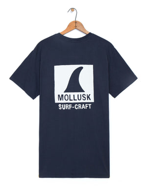 Image of Surf Craft Tee in Faded Navy